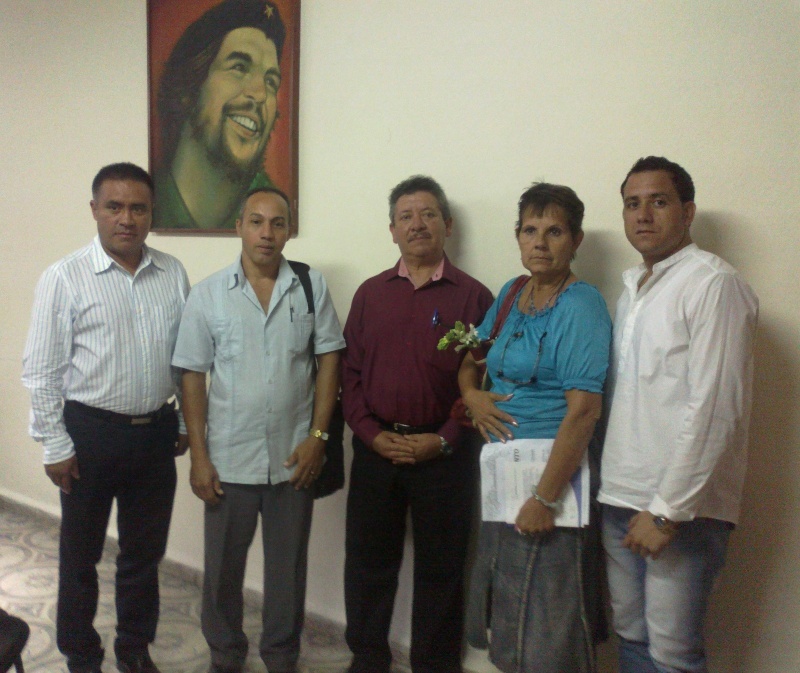 Intercambio entre miembros de la editorial "Universo Sur” y profesores de la Universidad Autónoma del Estado de Hidalgo (México)